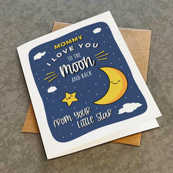 Mother's Day Card From Child To Mom,  Happy Mothers Day Card For New Mom,  Cute Mothers Day Card For Wife