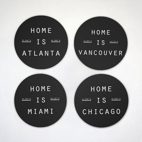 Home Is Where The Heart Is - Custom Made Hometown Magnets