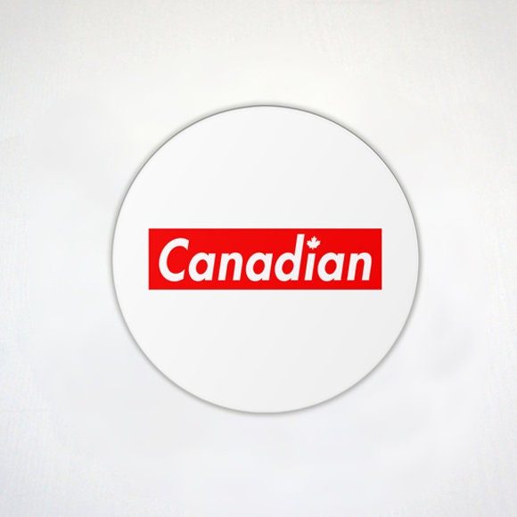 Canada Magnet Set - Witty Birthday Gift For Canadian - Funny Party Favors - 2.6" Magnet Pack - I Love Canada - Fun Gift For Canadian In Laws