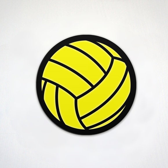 Ball Is Life - Volleyball Magnet Baseball Magnet Set - 4 Pack & Individual Sports Themed Magnets