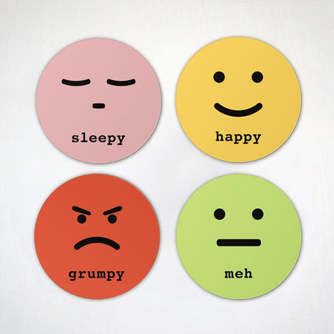 Mood Magnet - Emoji Emoticon In My Feelings Fridge Magnets