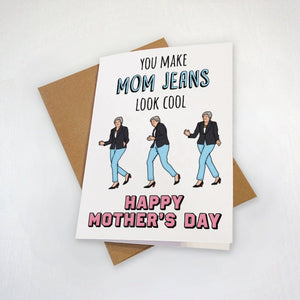 Cool Mom Mother's Day Card - Hot Mommy Card - Funny Mother's Day Card - Meme Mother's Day Greeting Card A6