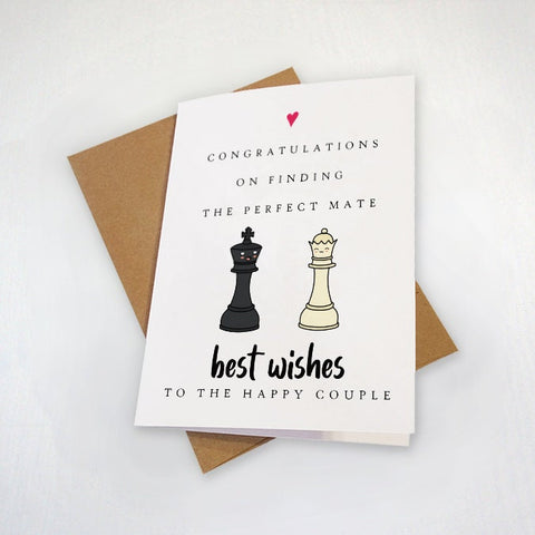 Adorable Congratulations Card Newly Engaged Or Married Couple, Cute Congrats Engagement Card, Best Wishes Card For Bestie, Best Friend